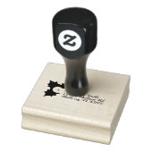 Weihnachts-Holly-Berry-Holiday-Rücksendeadresse Gummistempel (Stempel)