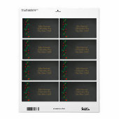 Weihnachts-Holly-Berry-Tafel (Vorne)