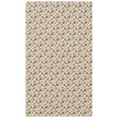 Weihnachts-Holly-Blätter, Berries & Bells Tischdecke (Vorderseite)