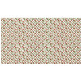 Weihnachts-Holly-Blätter, Berries & Bells Tischdecke (Vorderseite (Horizontal))