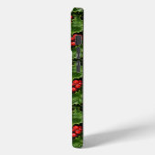 Weihnachts-Holly-Blätter und Rote Berries-Muster Case-Mate iPhone Hülle (Rückseite / Links)