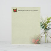 Weihnachts-Holly-Center-Stationierung (Stehend Vorderseite)