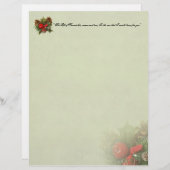 Weihnachts-Holly-Center-Stationierung (Vorne/Hinten)