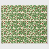 Weihnachts Holly Geschenkpapier (Flach)