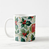 Weihnachts Holly Kaffeetasse (Links)