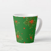 Weihnachts Holly Milchtasse (Rechte Ecke)