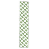 Weihnachts Holly Mittelgroßer Tischläufer (Vorderseite)