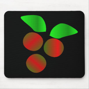Weihnachts Holly Mousepad