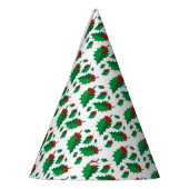 Weihnachts Holly Partyhütchen (Links)