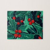Weihnachts Holly Puzzle (Horizontal)