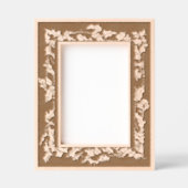 Weihnachts-Holly- und Berries-Kranz-Grenze Geätzte Rahmen (Vorderseite)