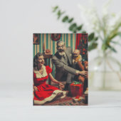 Weihnachts-Horror Postkarte (Stehend Vorderseite)