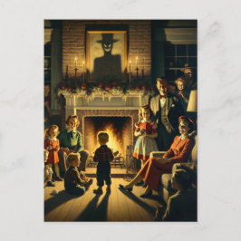 Weihnachts-Horror Postkarte