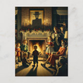 Weihnachts-Horror Postkarte (Vorderseite)