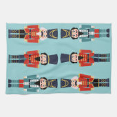 Weihnachts-Hostess-Geschenk Nutcrackers Geschirrtuch (Horizontal)