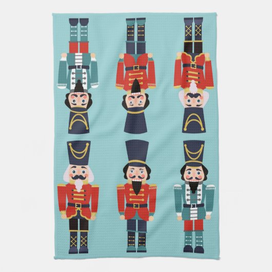 Weihnachts-Hostess-Geschenk Nutcrackers Geschirrtuch (Vertikal)