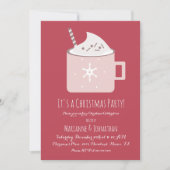 Weihnachts-Hot-Cocoa-Party Einladung (Vorderseite)