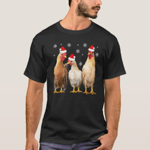 Weihnachts-Huhn Kinder passende Familien-Huhn-Pa T-Shirt