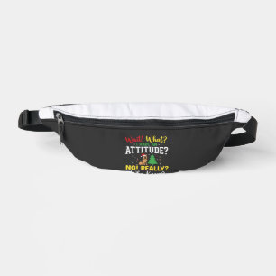 Weihnachts-Hund Attitüde Humor Bauchtasche