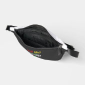 Weihnachts-Hund Attitüde Humor Bauchtasche (Offen)