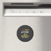 Weihnachts-Hund Attitüde Humor Magnet (In Situ (Geschirrspüler))