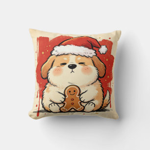 Weihnachts Hund Chinesische Tierkreis Wurfkissen Kissen