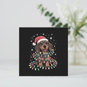 Weihnachts Hund Dachshund Nikolaus Weihnachten Wie