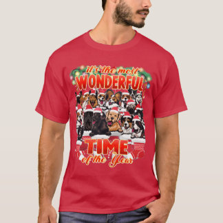 Weihnachts-Hund-Designs Lustige Süße Hunde Weihnac T-Shirt
