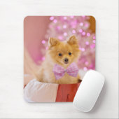 Weihnachts-Hund Welpengeschenk Gegenwart Mousepad (Mit Mouse)