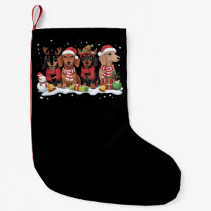 Weihnachts Hunde Dachshund Liebhaber Hundemama  Kleiner Weihnachtsstrumpf