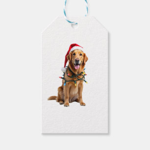 Weihnachts-Hundeshirt, Weihnachts-Golden Retriever Geschenkanhänger