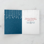 Weihnachts-Husky-Card Karte (Innenseite)