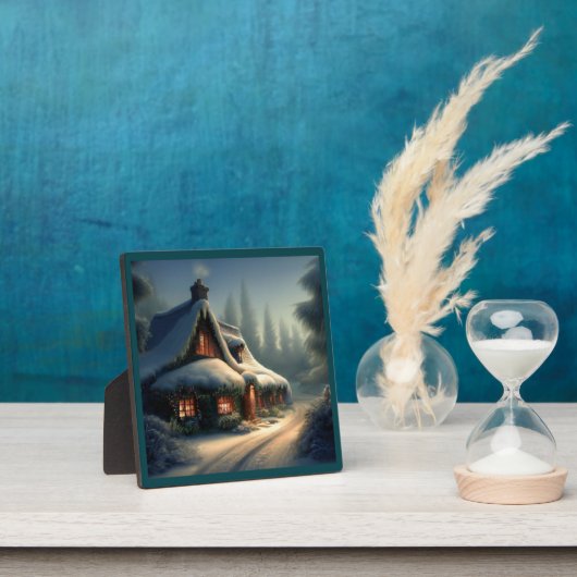 Weihnachts-Hütte 4 Fotoplatte (InSitu)