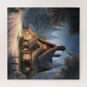 Weihnachts-Hütte (5) Puzzle (Horizontal)