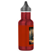 Weihnachts-Hütte 8 Edelstahlflasche (Links)
