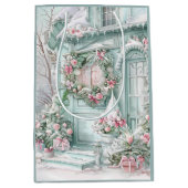 Weihnachts-Hütte Mittlere Geschenktüte (Vorderseite)