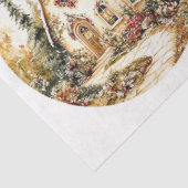 Weihnachts-Hütte Seidenpapier (Ausschnitt)