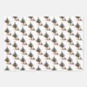 Weihnachts-Hyge-Wrapping Paper Flat Sheet Set 3 Geschenkpapier Set (Vorderseite)