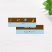 Weihnachts-Ikonen-Geschenk-Tag (Schreibtisch)