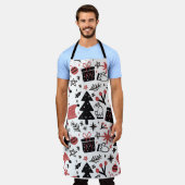 Weihnachts-Ikonen Weihnachten Weihnachten Weihnach Schürze (Getragen)