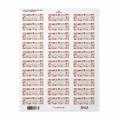 Weihnachts-Illustrationsmuster (Vorne)