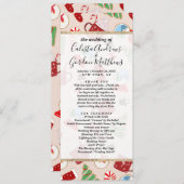 Weihnachts-Illustrationsmuster Programm (Vorne/Hinten)