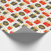 Weihnachts-Imitate Glitzer Geschenkartikel Geschen Geschenkpapier (Ecke)