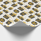 Weihnachts-Imitate Glitzer Geschenkartikel Geschen Geschenkpapier (Ecke)
