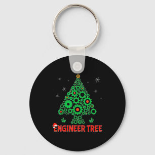 Weihnachts-Ingenieur-Baum _ Maschinenbau G Schlüsselanhänger