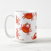 Weihnachts-Insel-Taschenkrebse Kaffeetasse (Links)