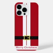 Weihnachts iPhone Case mit Funny Santa Design Hülle (Rückseite)