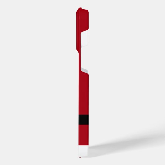 Weihnachts iPhone Case mit Funny Santa Design Hülle (Linke Seite)