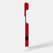 Weihnachts iPhone Case mit Funny Santa Design iPhone Hülle (Linke Seite)