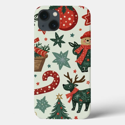 Weihnachts-iPhone-Fall Case-Mate iPhone Hülle (Rückseite)